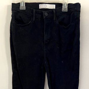 AYR High Rise Skinny Jeans (Black)